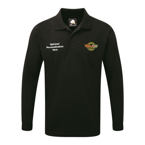 1170 Weaver Premium L/S Poloshirt - Corvette Thumbnail